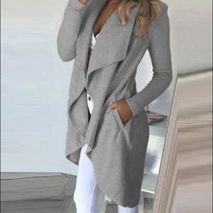 TRACI COATIGAN- GREY blondie boutique